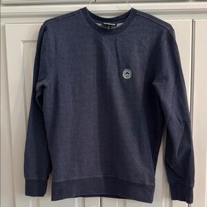 Patagonia AXS Navy Heather Blue Crewneck Sweater